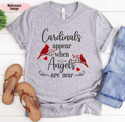 Cardinals appear when Angels are near SVG Digital Download